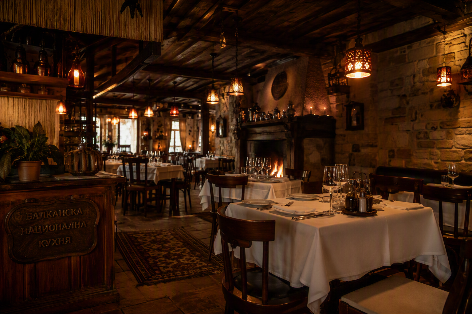 Enterijer restorana